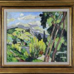 SAUTIN_Bord de Seine aux Andelys_framed