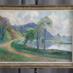 LECOURT_Vaches au prés au bord de l'Orne-12