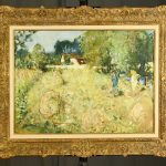 MONTEZIN_Scène de fenaison_